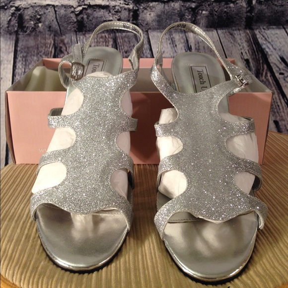 Touch Ups Shoes - 💃Silver Glittering✨ Aphrodite Sandals